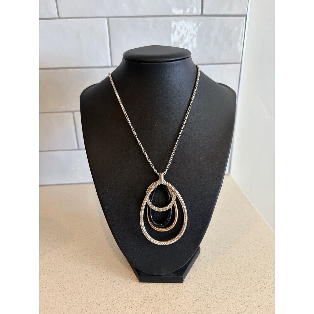 Brighton Neptune's Rings Convertible Pendant Long Necklace ( retail Price 128.00